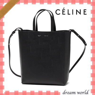 2015春夏最新作★注目モデル★CELINE★縦長トートバッグ 黒